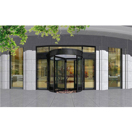 豪華旋轉門的技術與設計 LBS自動門與自貢旋轉門的融合