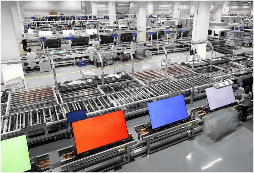 智慧賦能，標桿引領 長虹智慧顯示工廠入選“2022年度智能制造示范工廠”